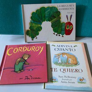 3 GREAT SPANISH BOOKS FOR PRIMARY - DUAL IMMERSION - BILINGUAL CLASSROOM
